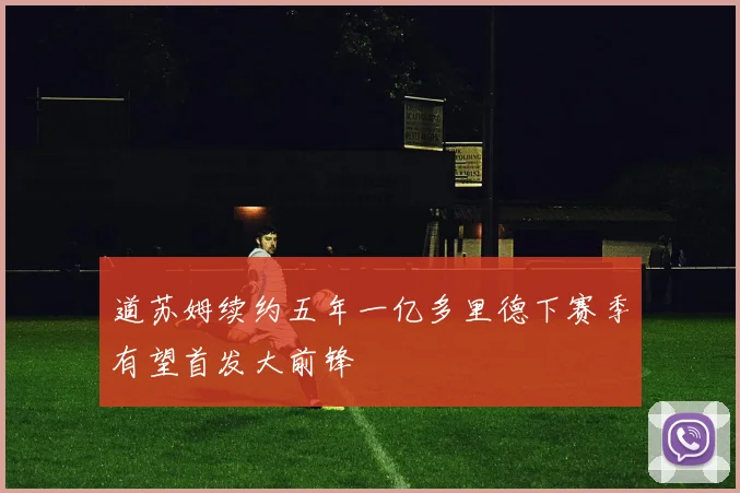 道苏姆续约五年一亿多里德下赛季有望首发大前锋